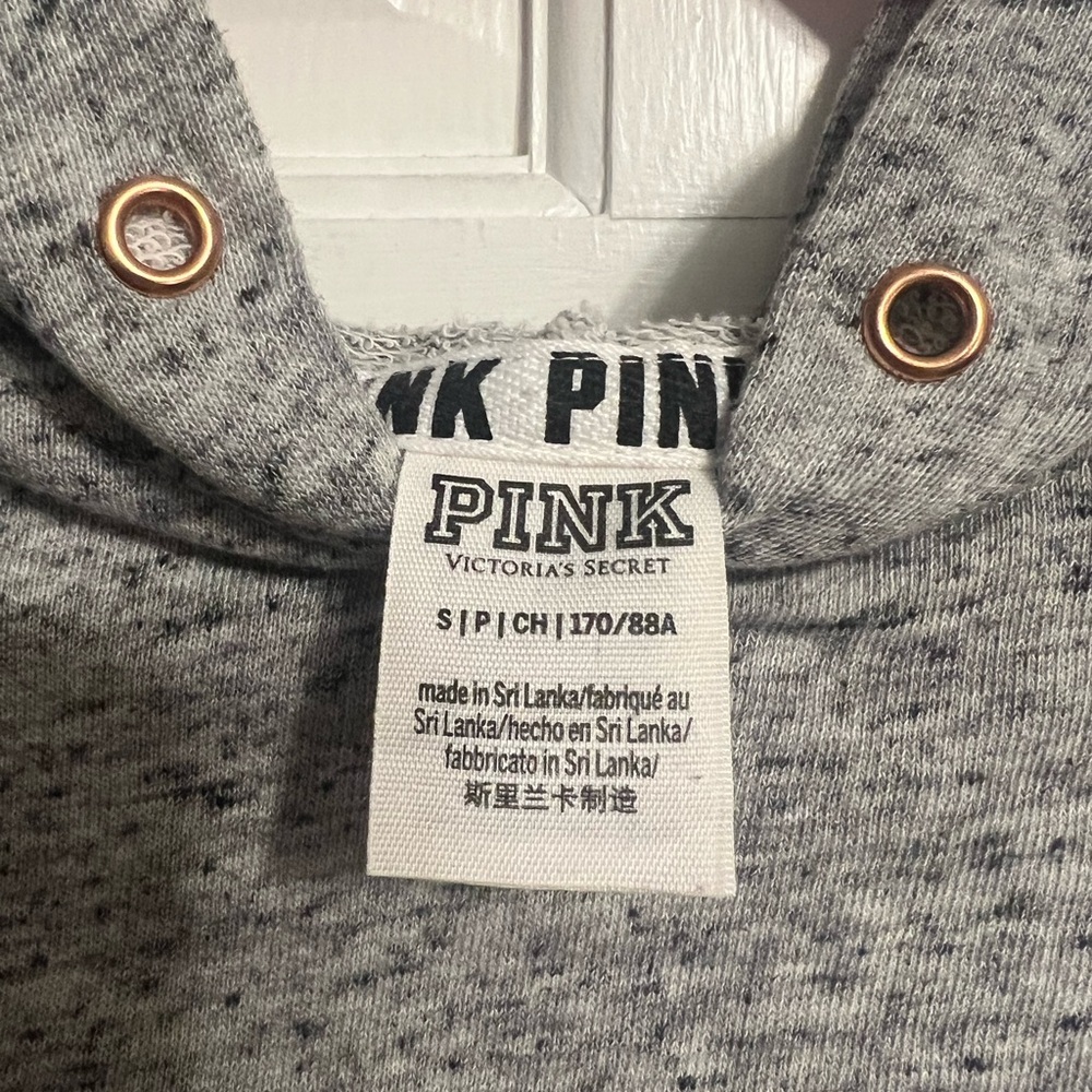 PINK Cropped Hoodie - Picture 3 of 3